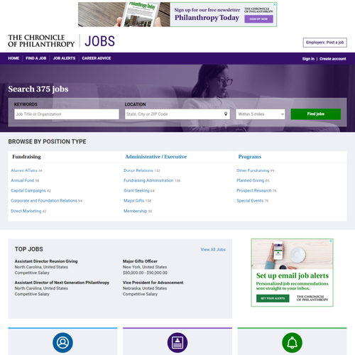 The Chronicle of Philanthropy Jobs