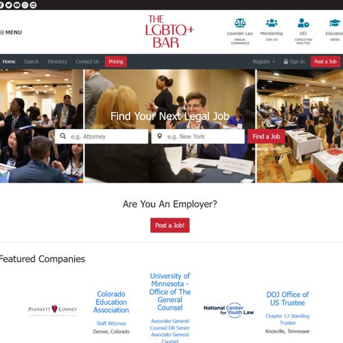 How to Post a Job on The LGBTQ+ Bar Job Board: