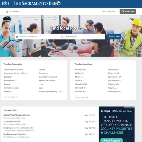 How to Post a Job on The Sacramento Bee Jobs: