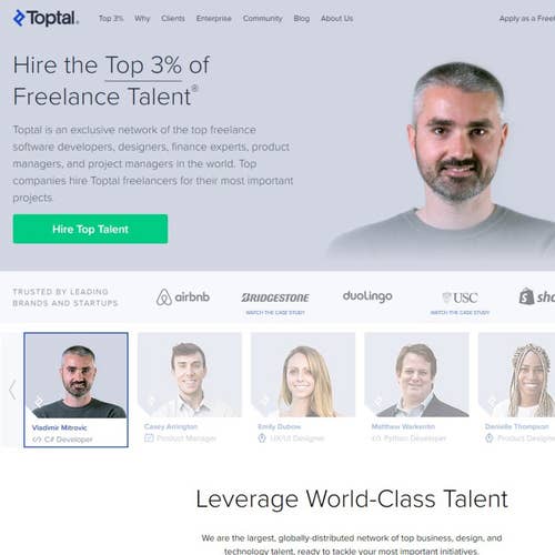 How to Hire Freelancers on Toptal: