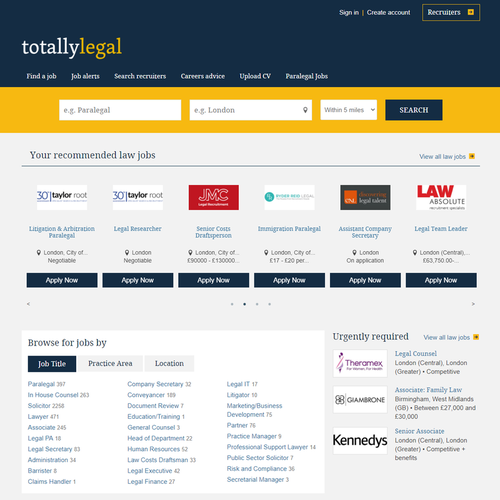 How to Post a Job on TotallyLegal: