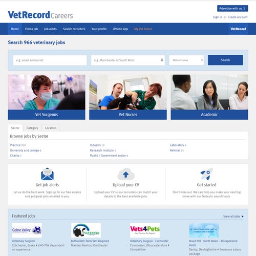 How To Post a Job on Vet Record Careers: