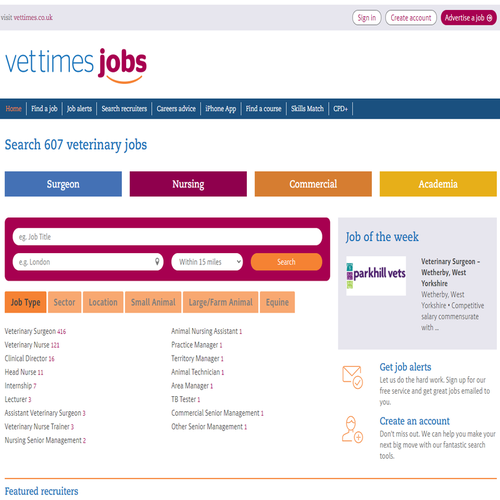 How to Post a Job on Vet Times Jobs: