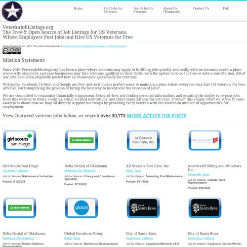 How to Post a Job on VeteranJobListings.com: