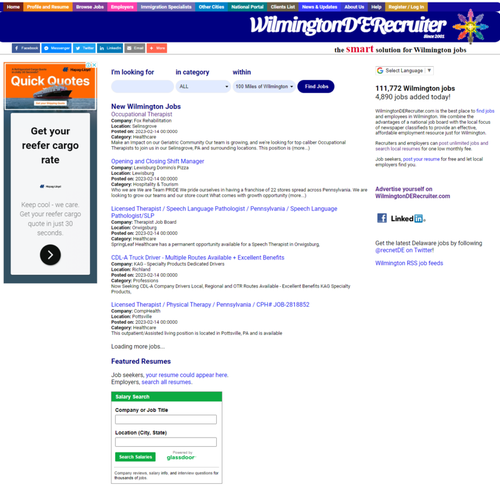 How to Post a Job on WilmingtonDERecruiter: