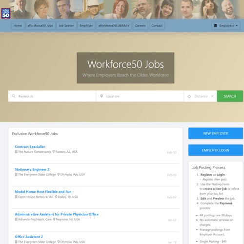How to Post a Job on Workforce50.com:
