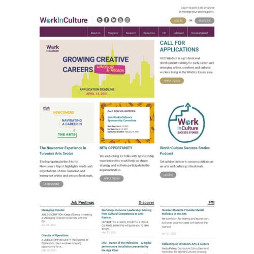 How to Post a Job on WorkInCulture: