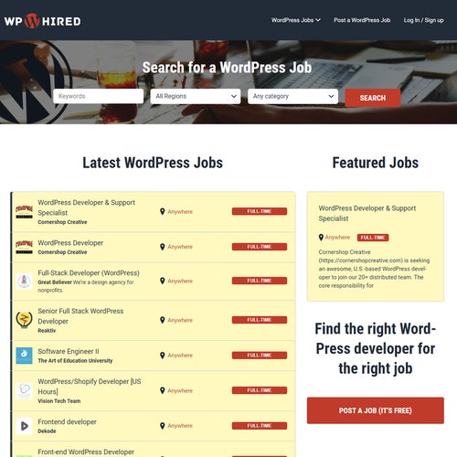 How to Post a Job on WPhired:
