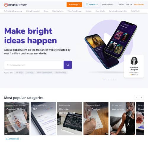 How to Post a Project on PeoplePerHour: