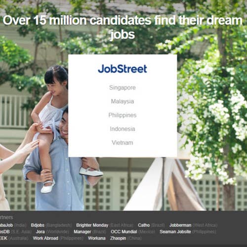 Jobstreet login