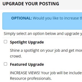 Add upgrades.