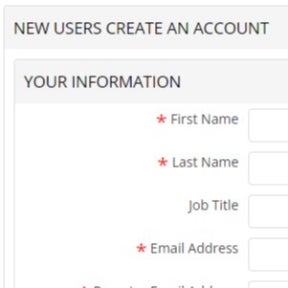 Create an account.