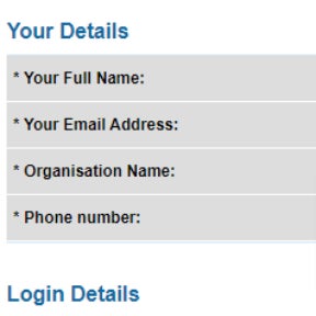Create an employer account.