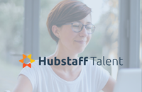 Logo de Hubstaff Talent.
