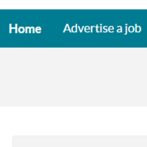 Click on "Advertise a job."