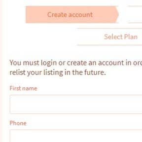 Create an account.