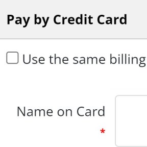 Make the payment.