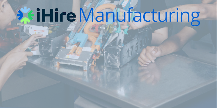 iHireManufacturing logo.