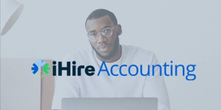 iHireAccounting logo.