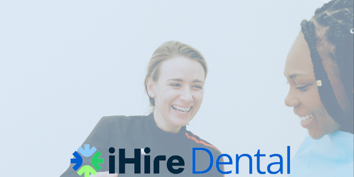 iHireDental logo.