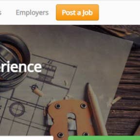 Click on "Post a Job" on the home page.