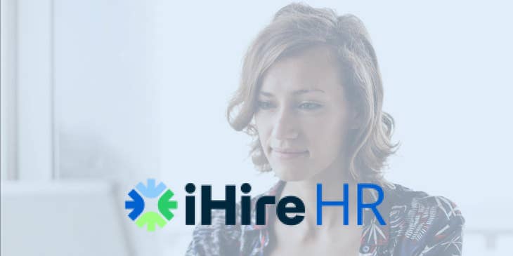 iHireHR logo.