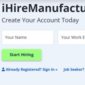 Create an employer account.