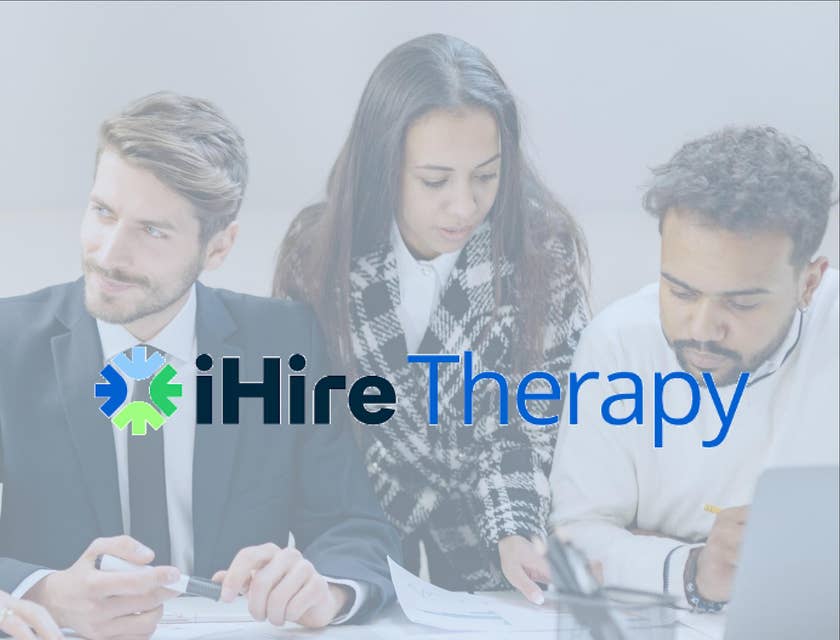iHireTherapy logo.
