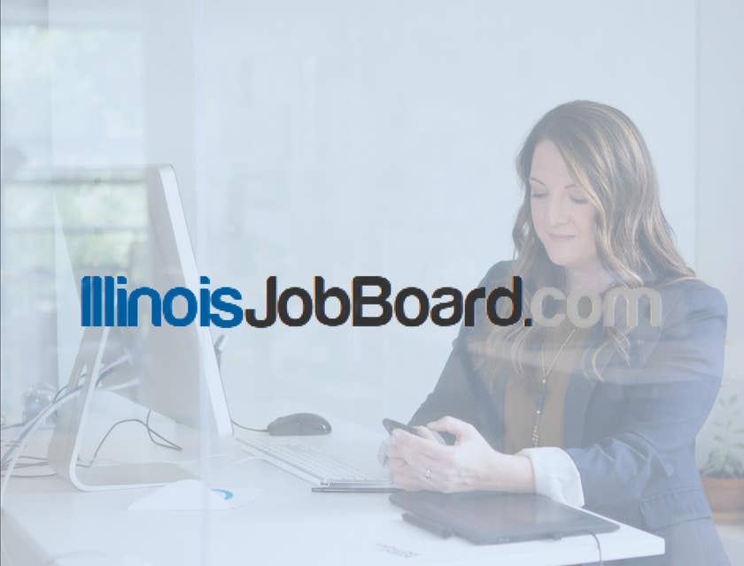 IllinoisJobBoard.com logo.