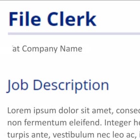 Create and post your job.