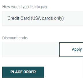 Complete your purchase.