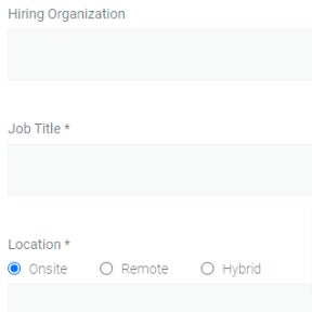 Create your listing.