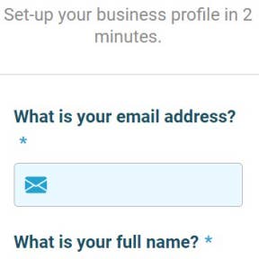 Create an account.