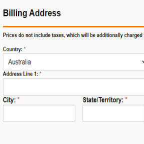 Add your billing information and provide proof of identity.