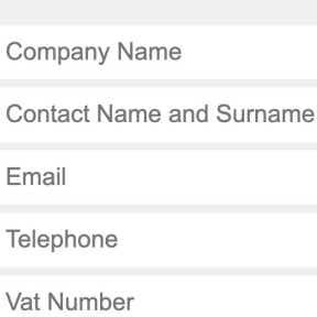 Registra a tu empresa.