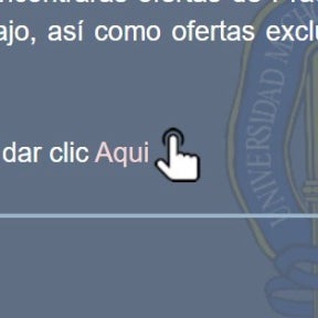 Ingresa a la página principal de la Bolsa de Trabajo FCCA.