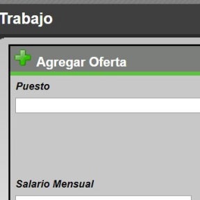 Ingresar datos de la oferta y publicar.