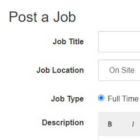 Complete the online form.