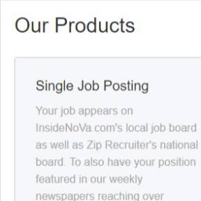 Select your preferred posting plan.