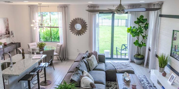 Interior design of a house