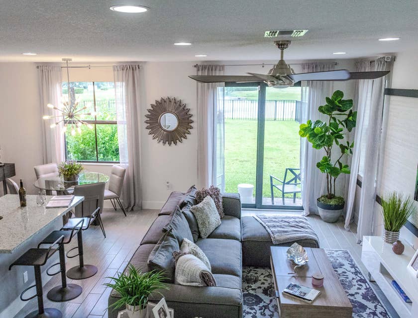 Interior design of a house