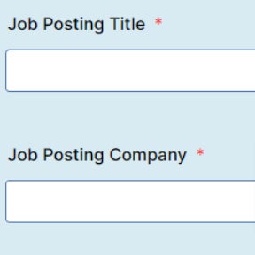 Create your job post.