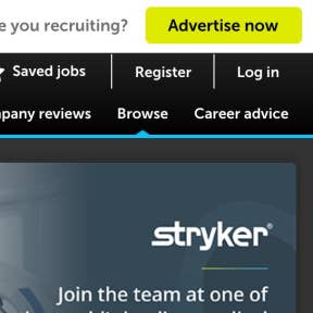 Click on "Advertise now."