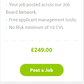 Select a job posting option.