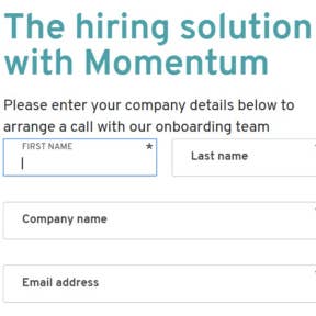Fill in your company details.