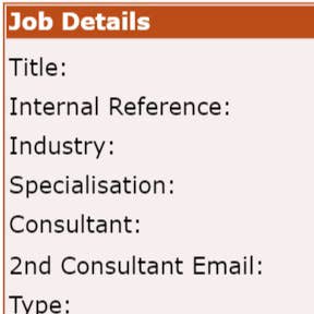 Fill in your job post details.