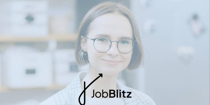 Logo von jobblitz.de.