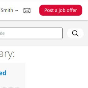Click "Post a job offer."
