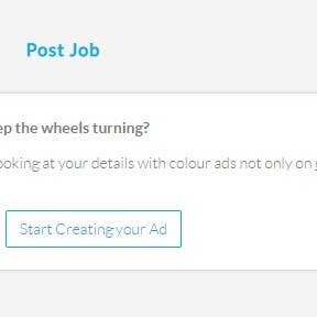 Choose to create a job post.