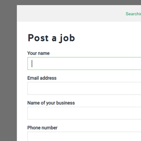 Complete the online form.